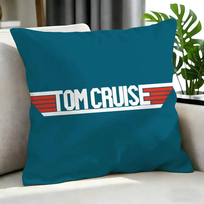 movie - Tom Cruise Cushion Cover Cushion Cover Set 4Pcs 50x50 45x45 40x40 Pillowcase Decorative Sofa Home Decor