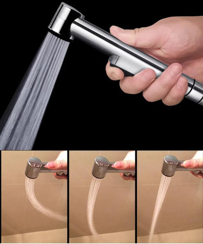 Bathroom Hygienic Shower douche Toilet Bidet Sprayer hand ass anal clean wash shower head Holder Water Hose Faucet Accessories