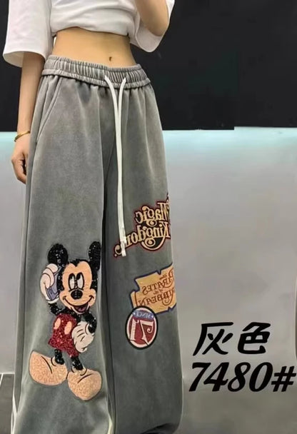 Original Design Sense Long Slacks 2025 Autumn New Fashionable Loose Casual Pants Ladies With Draped Straight Wide-Leg Trousers