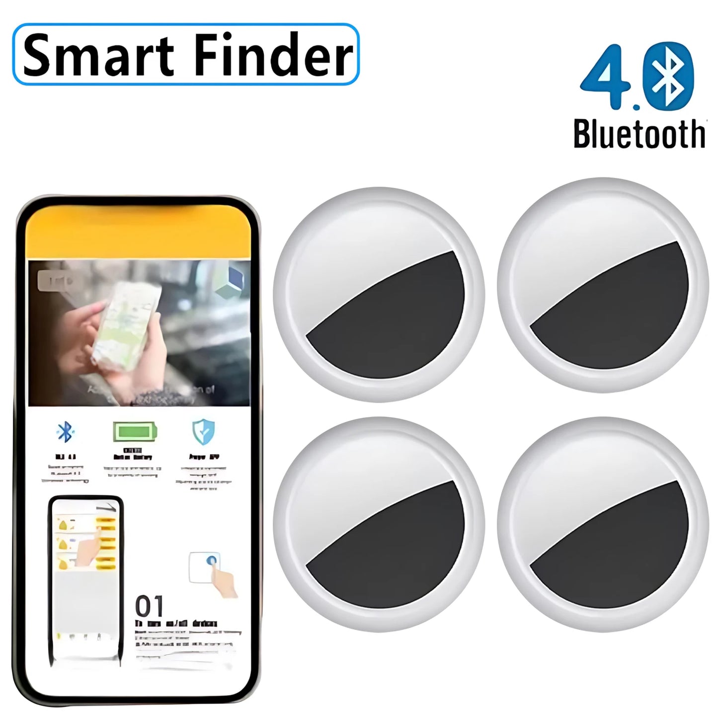 Mini traceur GPS, localisateur GPS, GPS intelligent pour voiture, pour la recherche, retrouveur de clés, traceur pour enfants, traceur pour animaux de compagnie, GPS