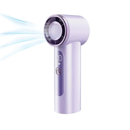 Portable Handheld Fan USB Rechargeable Cooling Fans Tool for Travel Commuting Classroom Home Outdoor Camping Handheld Fan