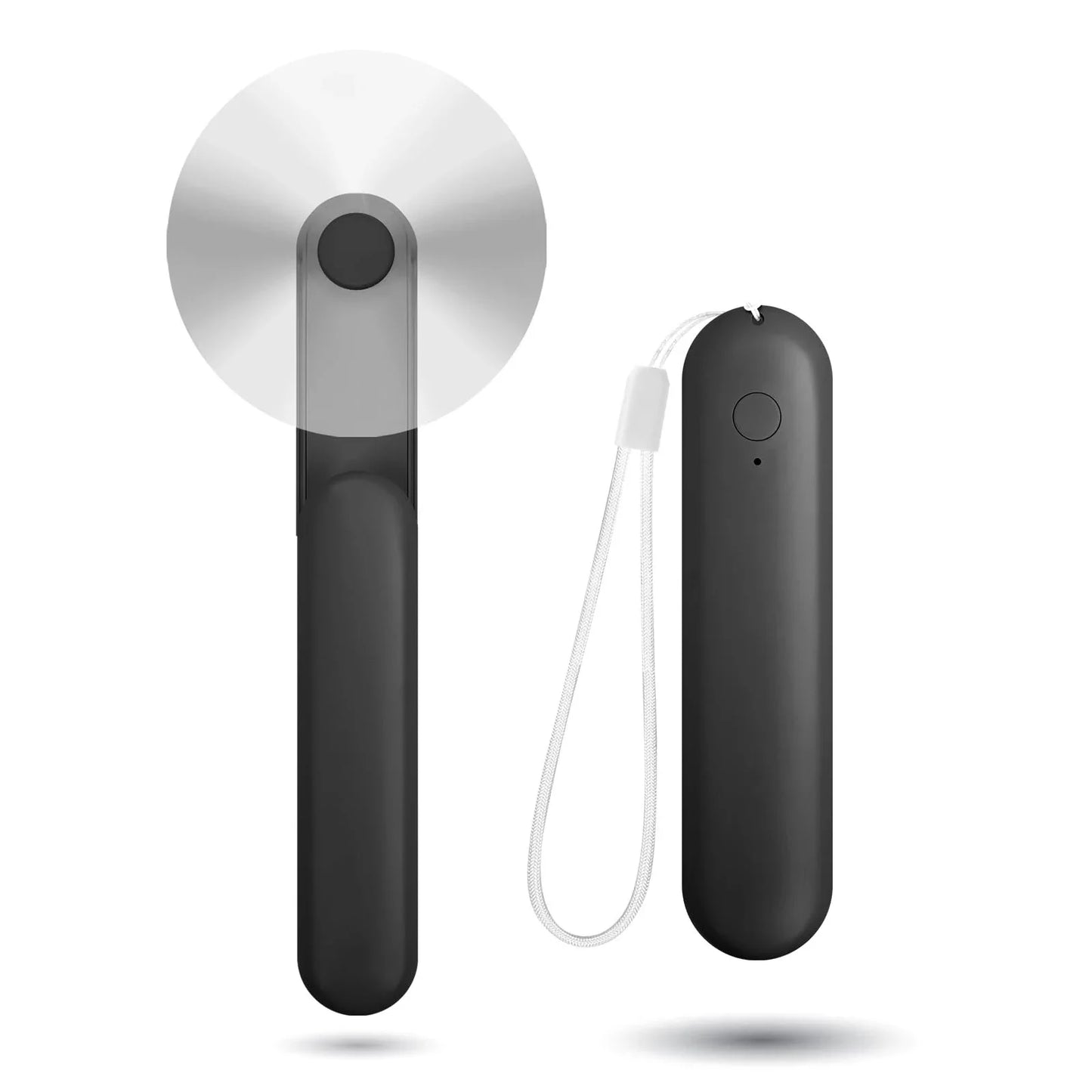 Portable Mini Handheld Fan, Small Pocket Fan, USB Rechargeable Personal Fan with Power Bank, Travel Essentials for Women