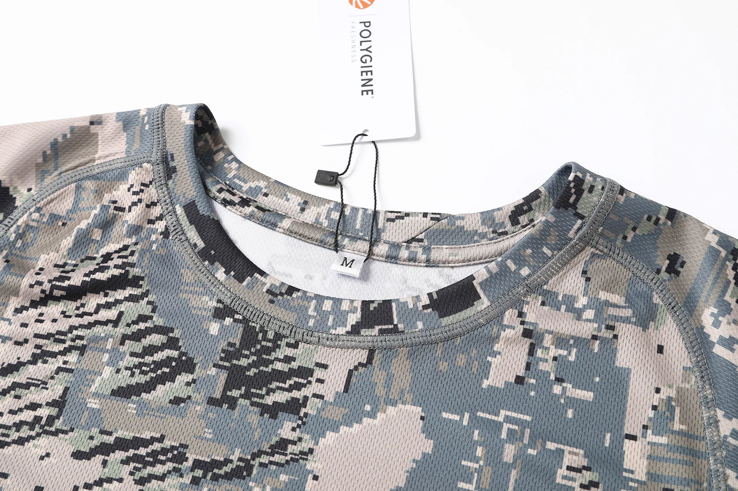 Summer Men's quick-drying printed camo hunting short sleeve T-shirt hunting wear