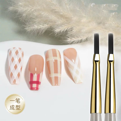 Nail Art UV Gel DIY Design Manicure Painting Brush Acrylic Lines Pen Stripes Grid Flower Butterfly Drawing Watercolor Brushes