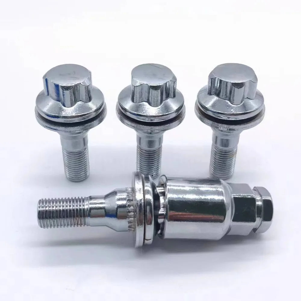 4+1 M12x1.25 for Peugeot Wheel Anti-Removal Bolts Screws