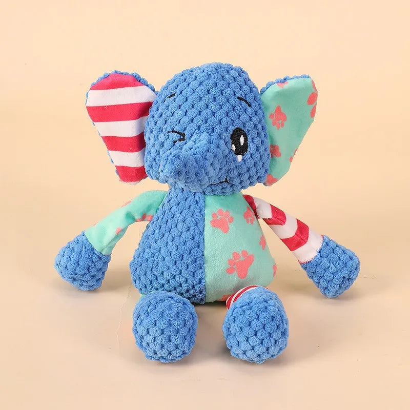 1/2 Pcs Pet Toys Dog Toys Plush Sound Toys Plush Biting and Grinding Resistant Cat Toys Pet Supplies Dog Toys