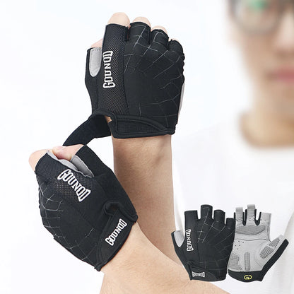 1 Pair Gym Gloves, Workout Gloves, Fingerless Gloves for Weightlifting, Lightweight Breathable Fitness Gloves, Sports Gloves