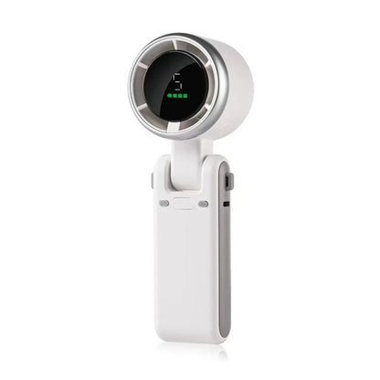 Portable 5-speed Handheld Fan 3600mAh USB Charging High Speed Fan Foldable Desk Fan Outdoor