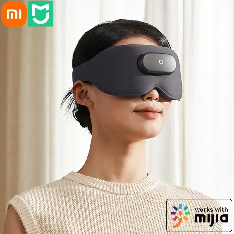 Cn Version Xiaomi Mijia Intelligent Massage Eye Mask Stereoscopic Shading Zone Comfort Massage Hot Compress Work For Mihome APP