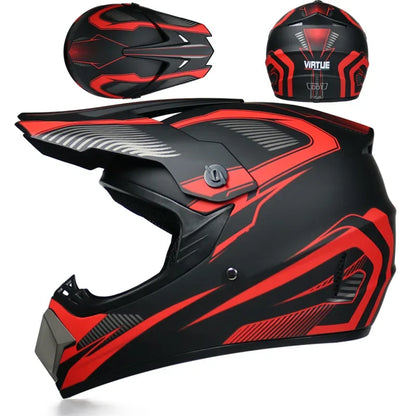 Motorcycle Helmet Children Off-road Helmet For Kids child MotoBike Downhill AM DH Cross safety Helmet Capacete Motocross Casco