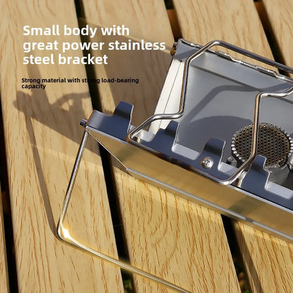 2600W Portable Camping Stove Portable Folding Gas Burner Outdoor Picnic Travel Cooking Grill Cooker Outdoor Camping Stove