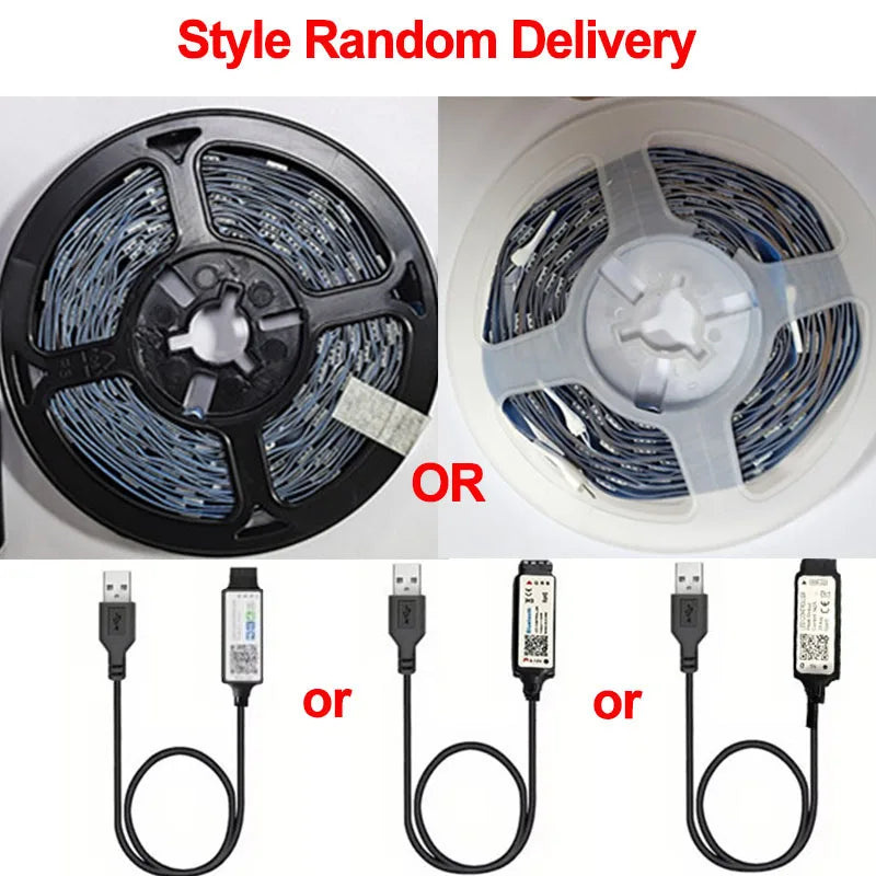 Bluetooth-LED-Streifen, smarte SMD 5050-LED-Streifen mit App-Fernbedienung, flexibles LED-Band, LED-Lampenband für TV-Hintergrundbeleuchtung, Spielzimmer und Heimdekoration