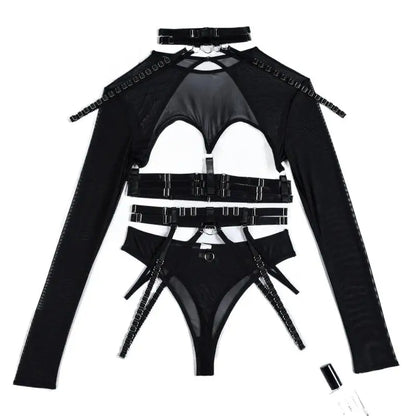 Bikini Fashion Sexy Three-Piece Suit Complex Strap Halter Waist Seal Nightclub Sexy Underwear