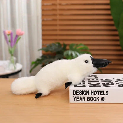 Simulation Platypus Plush Toys Creative Cartoon Animal Stuffed Dolls Funny Home Decor Kids Exquisite Birthday Xmas Gifts