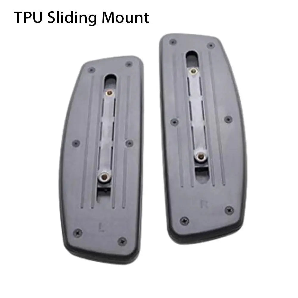 Replacement Armrest Arm Pads with Mounting Hole Easy Installation Water Resistant Desk Chair Arm Pads Gaming Chair Parts