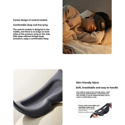 Cn Version Xiaomi Mijia Intelligent Massage Eye Mask Stereoscopic Shading Zone Comfort Massage Hot Compress Work For Mihome APP