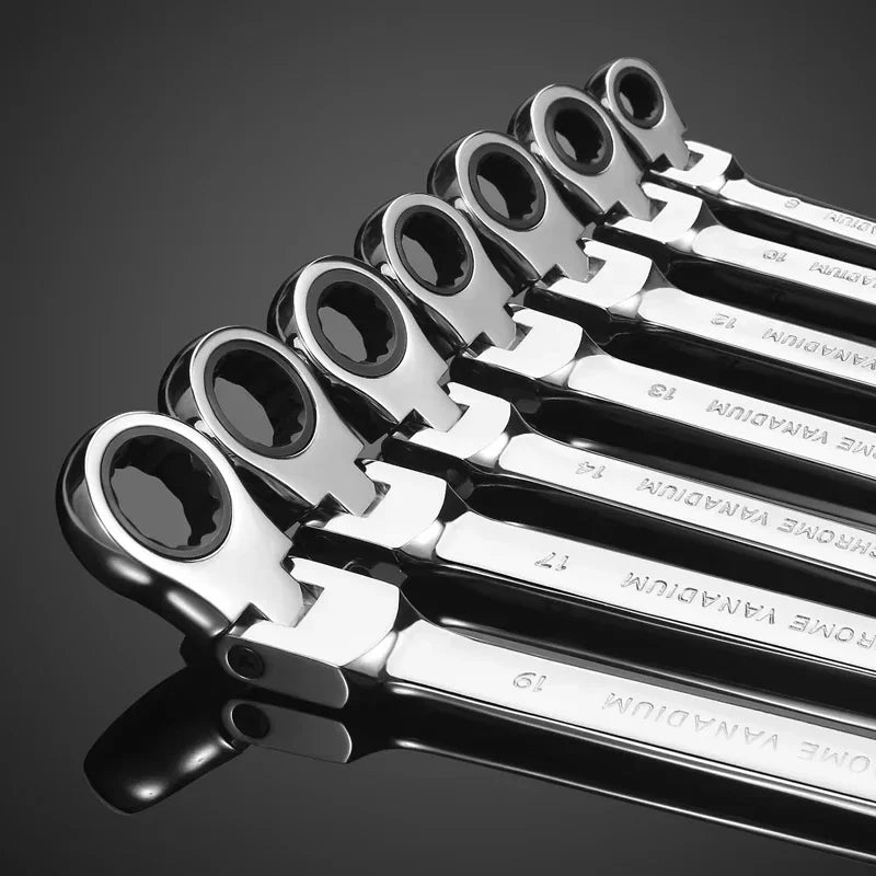 Mechanical Advantage Ratchet Wrench Tool for Easy Use in Tight Spaces Home Improvement Hardware Essential