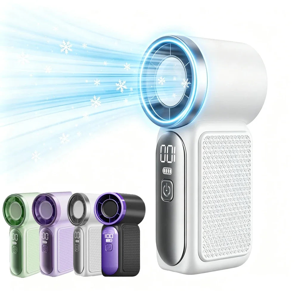 Portable Fan Convenient Creative Mini Fan Pocket Hand-held Fans Lightweight Suitable for Travel Camping Outdoors Air Coolers New