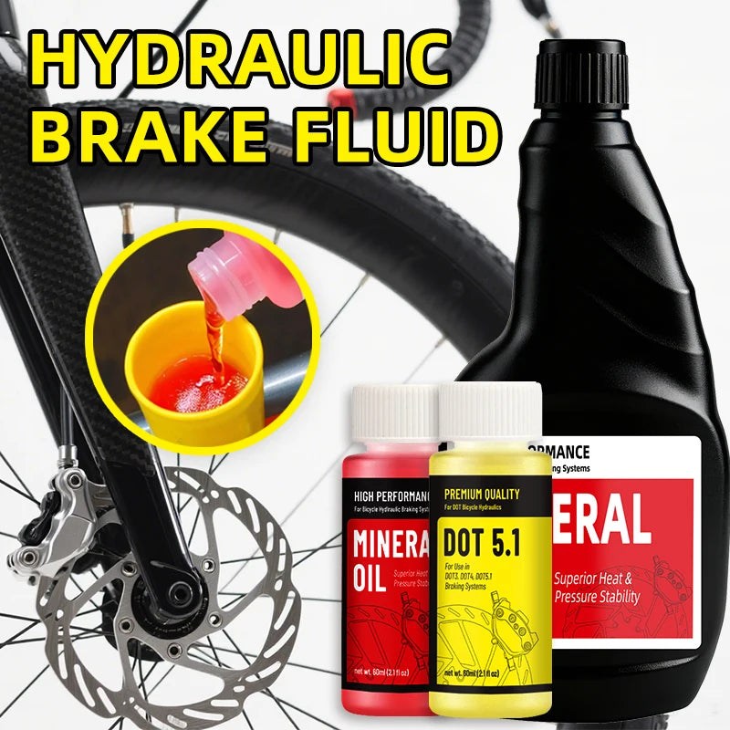Bike Accessories Brake Fluid Bike Mineral Oil DOT Fit Shimano SRAM AVID MAGURA Hydraulic Brake Fluid Bicycle Parts