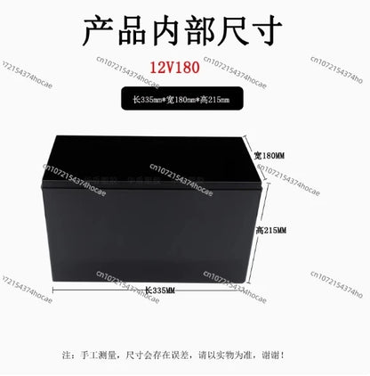 Lithium Batteri 4Battery Box 12v 24V 48V 100ah 150ah 200ah 280ah 4 Battery Plastic Box RV Solar Cells Box Diy 4 Battery Case NEW