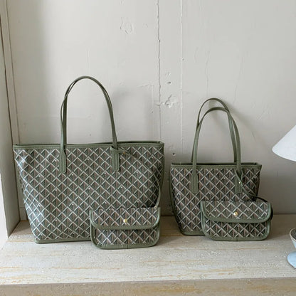 Women's Tote Bag New Simple Double Sided Available Mother and Child Large Capacity Casual Handbag Shopping Bag Tote Bag