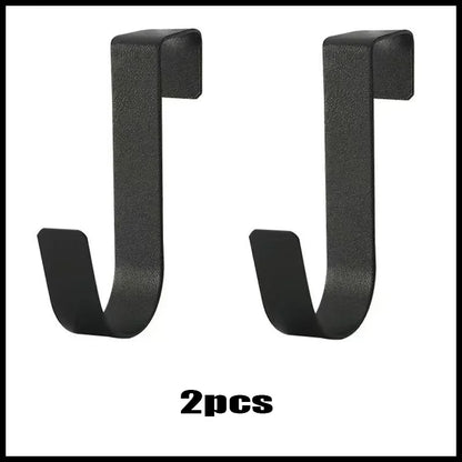 S-Shaped Metal Hook Cabinet Door Hanging Rack Gadgets Holders Desk Shelves Kitchen Utensils Storage Organizer Bathroom Accessori