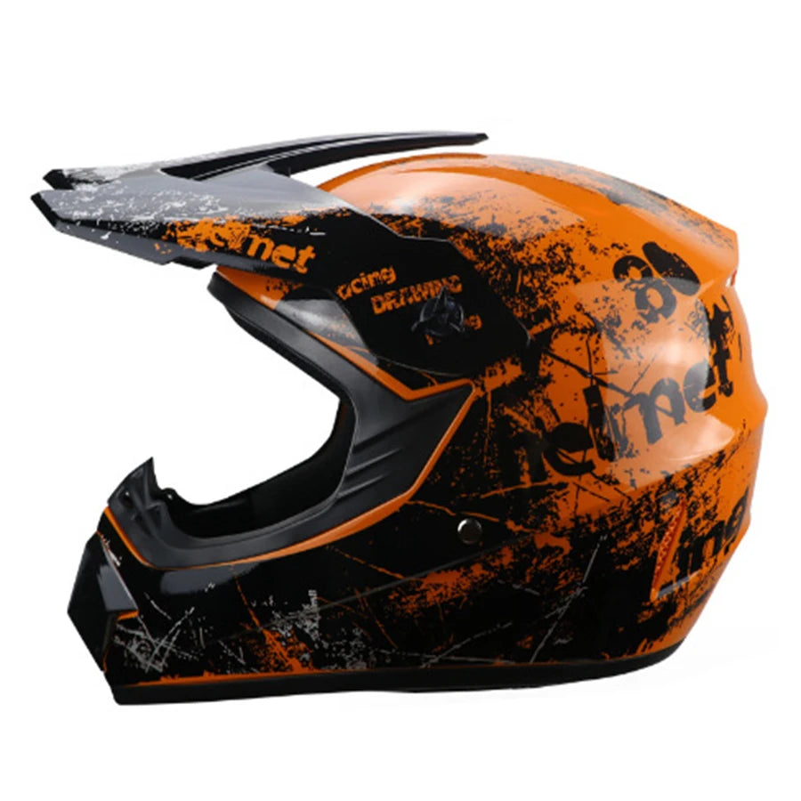 Motorcycle Helmet Children Off-road Helmet For Kids child MotoBike Downhill AM DH Cross safety Helmet Capacete Motocross Casco