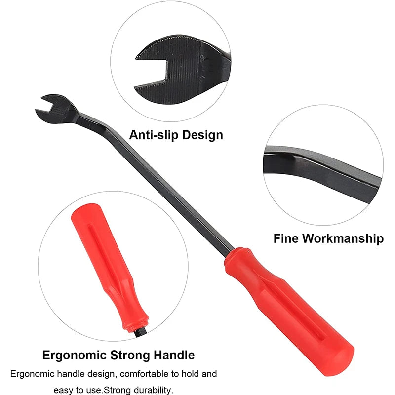Car Door Nail Puller Fastener Jaw Screwdriver Set Clip Pliers Tool Dashboards Interior Removal Modification Installation Tools