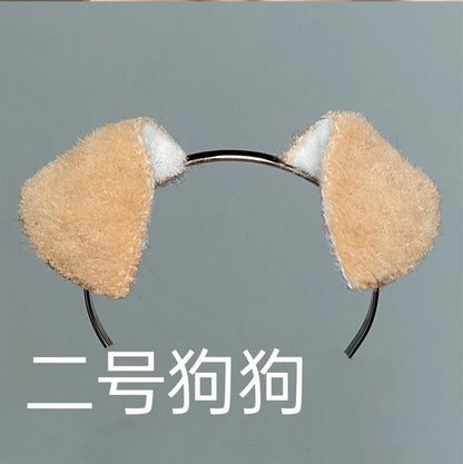 BJD doll headgear for 1/3 1/4 1/6 size cute doll fox ear headgear simulation headgear BJD doll accessories
