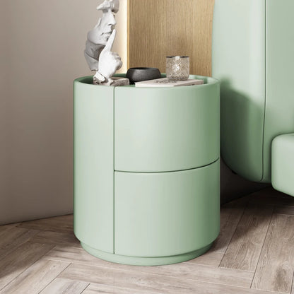 With Storage Narrow Nightstands Round With Drawers Bedroom Design Nightstands Tall Luxury Table Chevet Chambre Modern Furniture