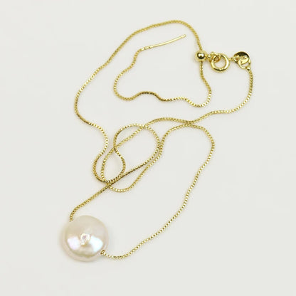 10 Pcs Box Chain Necklace Natural Pearls pendant necklace  long necklace Elegant jewelry Women necklace 90088