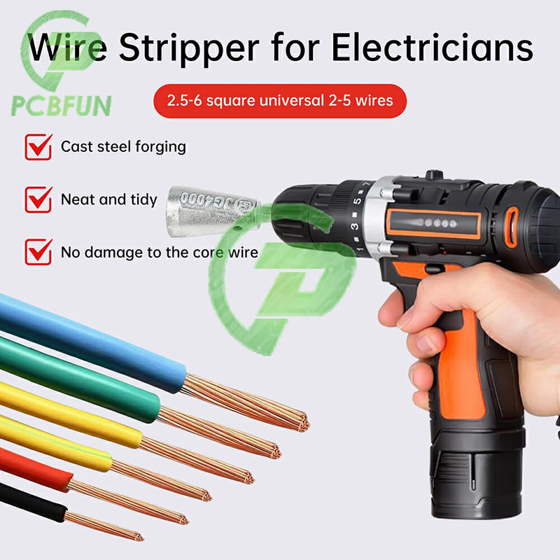 Wire Twisting Tools Quickly Twister Electrician Artifact for Power Drill Drivers Twisted Connector Cable Device Dedicated Tools