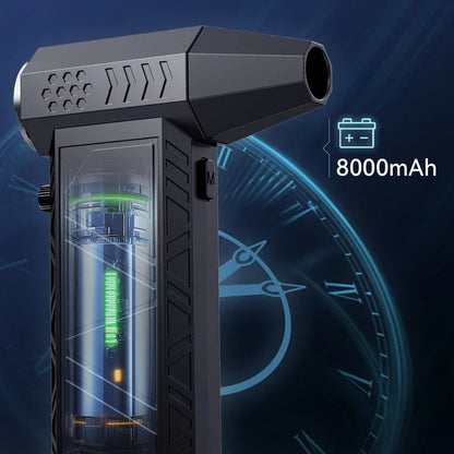 Lenovo 2 In1 Violent Fan Powerful Electric Air Blower Portable Dust Cleaner Type-C Charging Brushless Turbo Jet Fan Blower