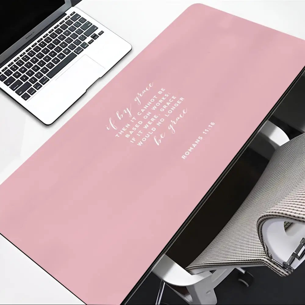 Bible Verse     Mouse Pad Game mouse pad face gamer desk pad mouse pad carpet accessories table pad