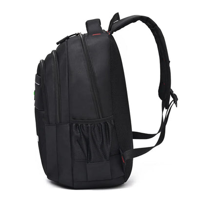 Backpack Men's Simple Large Capacity Junior High School Student School Bag Outing Travel Computer Double Shoulder Bags On Sale