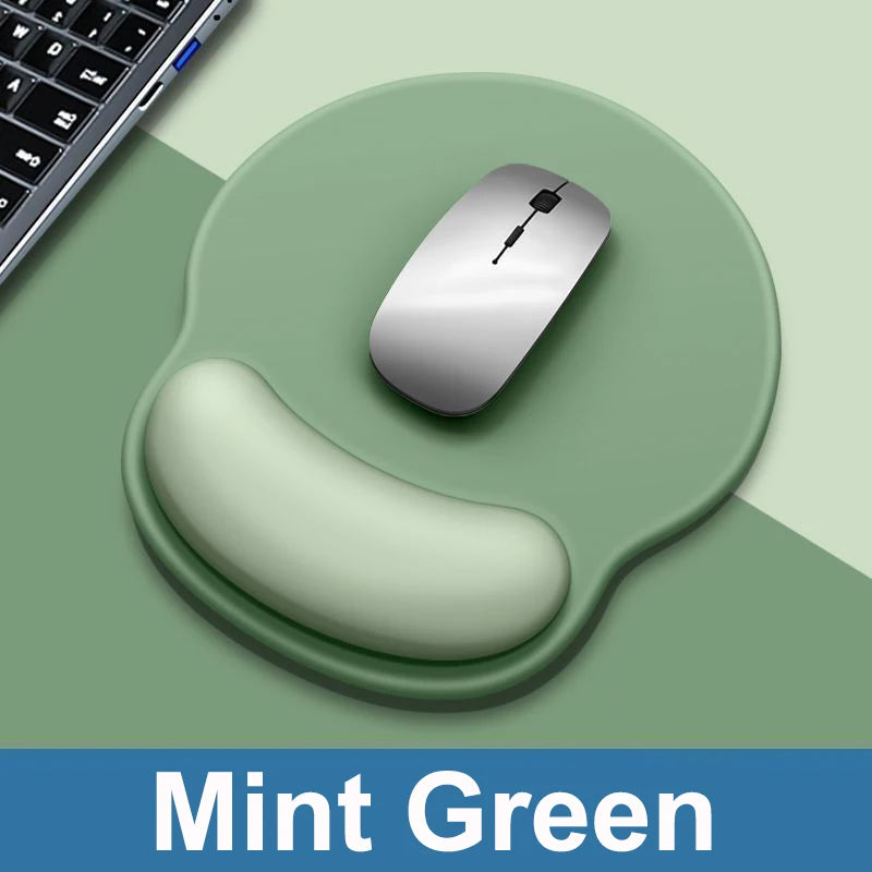 Wrist Rest Computer Desktop Silicone Mouse Pad Comfortable Wrist Rest Non-slip Mouse Pad Soft Mouse Pad Gradient Color Mouse Pad