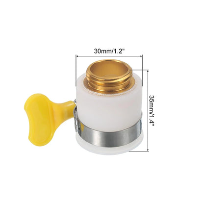 30mm Universal Hose Adapter Metal Faucet Connector Kitchen Hose Adapter Silicone Multi-purpose Connector Pipe Fittings Tools