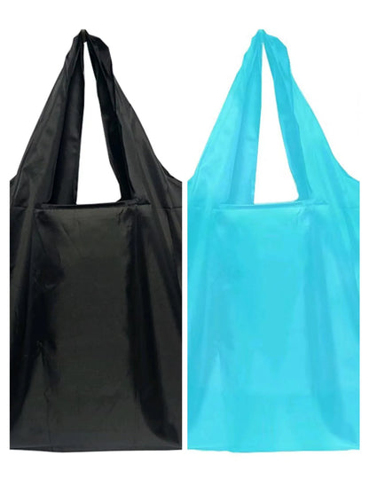 Lady's large capacity folding shopping bag - reusable large-sized shopping bag
