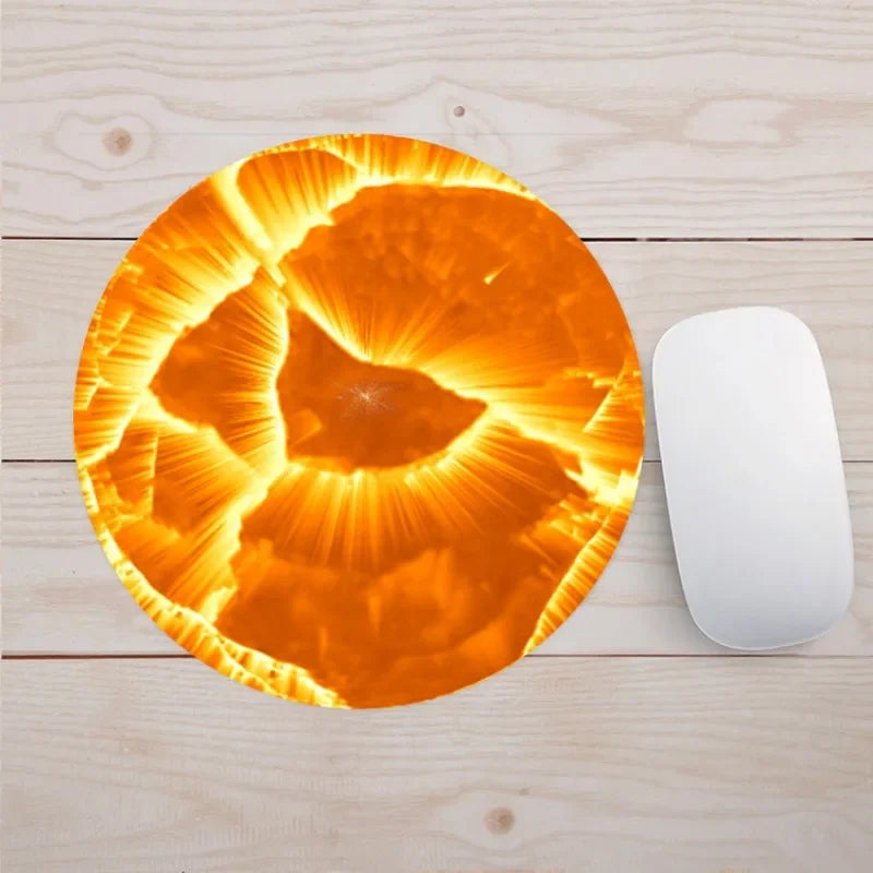 19 Styles Fashion Planets Mouse Pad Round Computer Mouse Pad Gaming Mouse Pad for Pc Laptop Desk