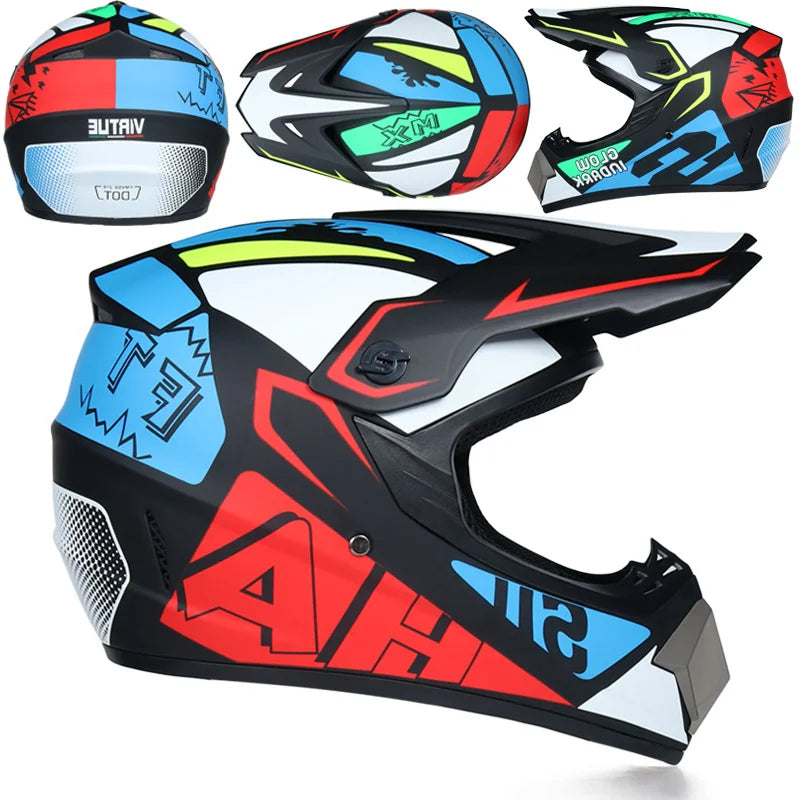 Motorcycle helmet children off-road helmet bike downhill AM DH cross helmet capacete motocross casco para motociclista