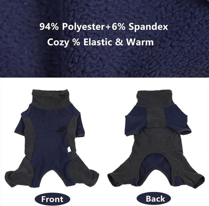 Pet Dog Clothes Fashion Fleece Warm Sweater Clothes Coat Winter Onesies for Small Medium Large Dogs Jackets Costumes Supplies