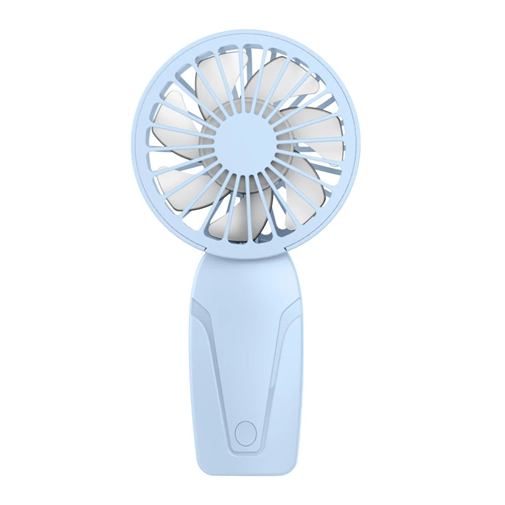 Portable Handheld Fan USB Rechargeable Personal Fan 3 Speeds Mini Fan for Home Office Travel and Outdoor Activities