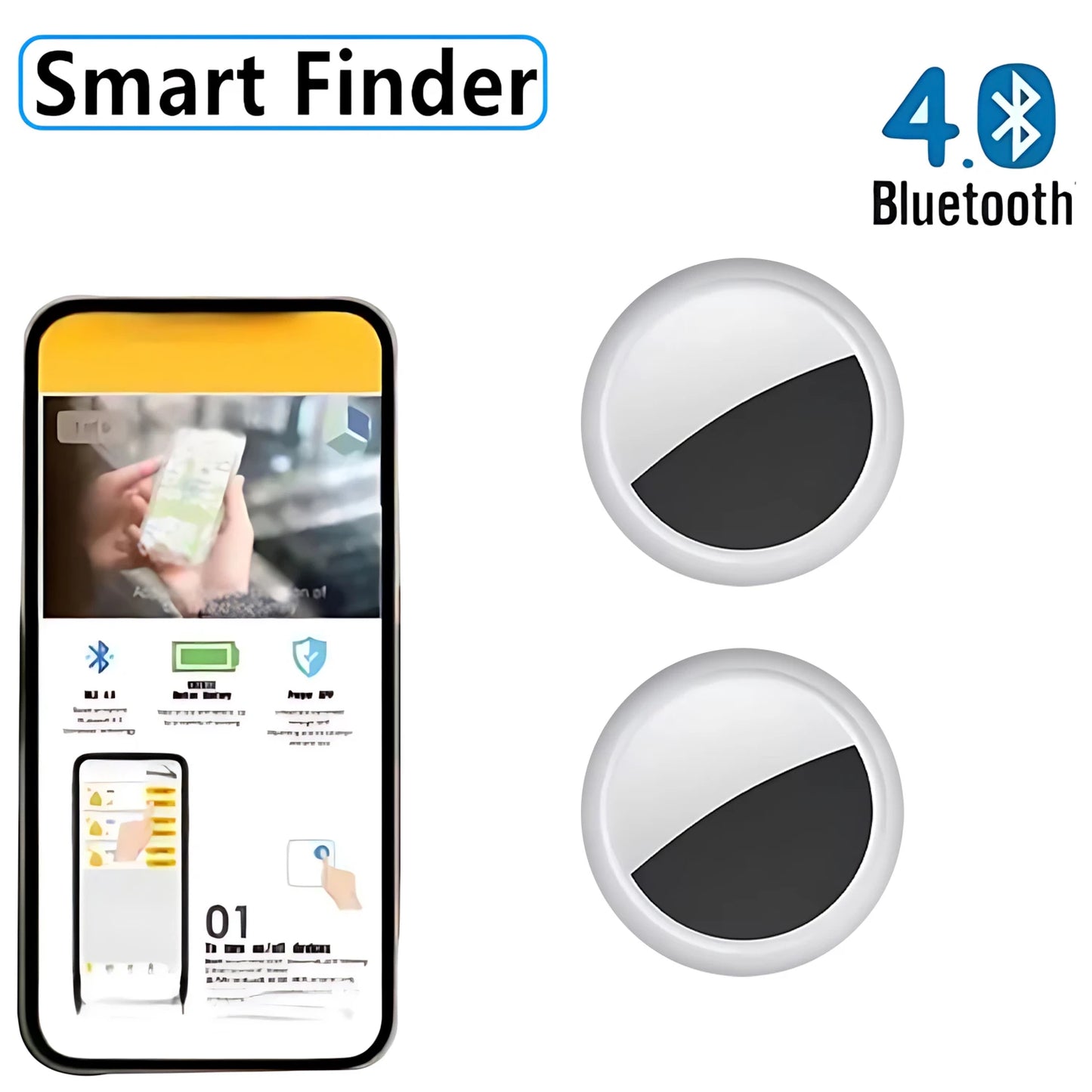 Mini traceur GPS, localisateur GPS, GPS intelligent pour voiture, pour la recherche, retrouveur de clés, traceur pour enfants, traceur pour animaux de compagnie, GPS