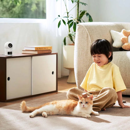 NEW Xiaomi Smart Camera 4 Dual-Lens Edition Dual 5MP Cameras 3K Ultra HD Quality Home Surveillance Infrared Night Vision Camera