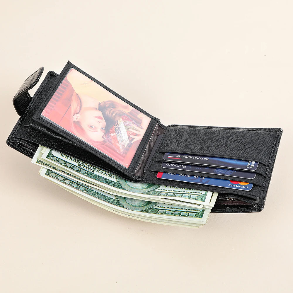 WESTAL Leather Wallet Short Fashion Large Capacity Patent Leather Wallet Multi-Functional Two-Fold Women's Wallet