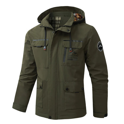 2025 Men Winte Vintage High Quality Jackets Windproof Waterproof Coats Parkas Male Brand solid Casual Thick Warm Jackets