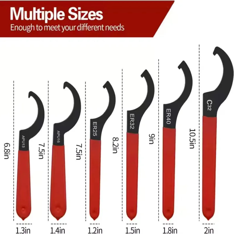 Coilover Spanner Wrench , Coilover Wrench, C-Shape Spanner Wrench, Shock Spanner Hook Wrench Tools