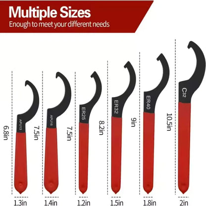 Coilover Spanner Wrench , Coilover Wrench, C-Shape Spanner Wrench, Shock Spanner Hook Wrench Tools