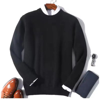 Cashmere Sweater Men Pullover 2025 Autumn Winter Soft Warm Jersey Hombre Jumper Pull Homme Knitted Sweaters