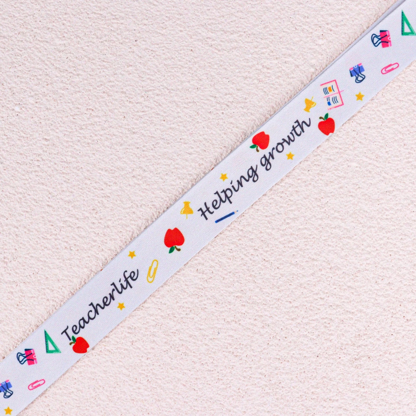 Mobile Phone Teacher Lanyard Fashion Neck Strap Keychain Teacher Lanyard for ID Card Holder Keys Keychain Keyring Gift